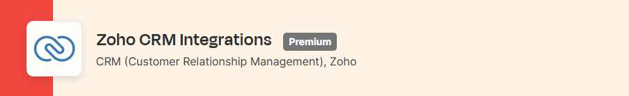 Setting up the VoiceDrop Zoho integration, step 1
