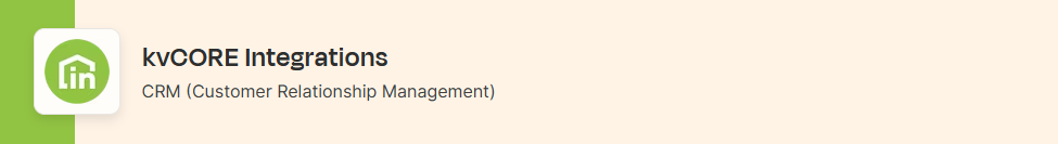 Setting up the VoiceDrop kvCORE integration, step 1