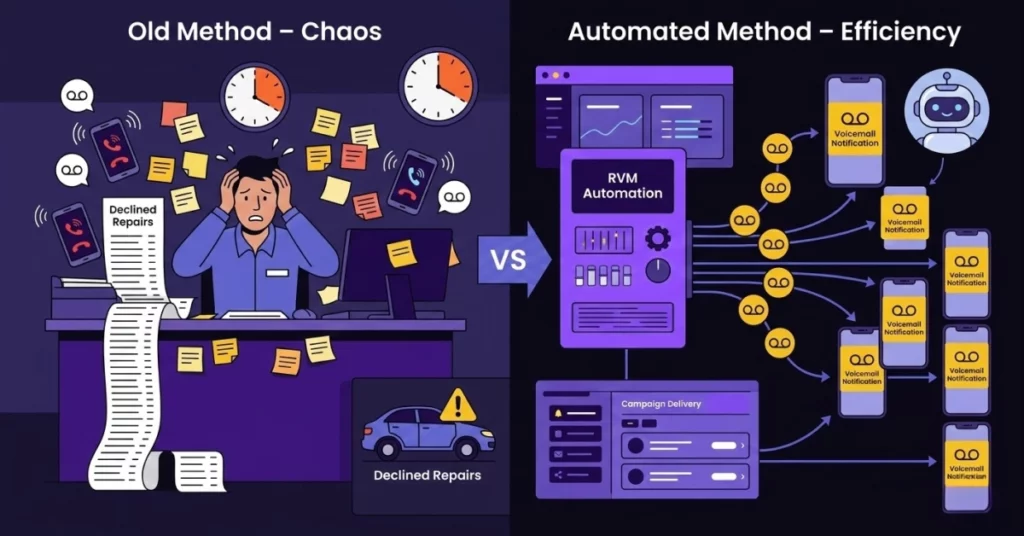 Boosting Auto Service Drive Retention by Following Up on Declined Repairs The Automated Solution Ringless Voicemail RVM 